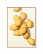 Lemons 1 by Studio III | Framed Canvas Art Print