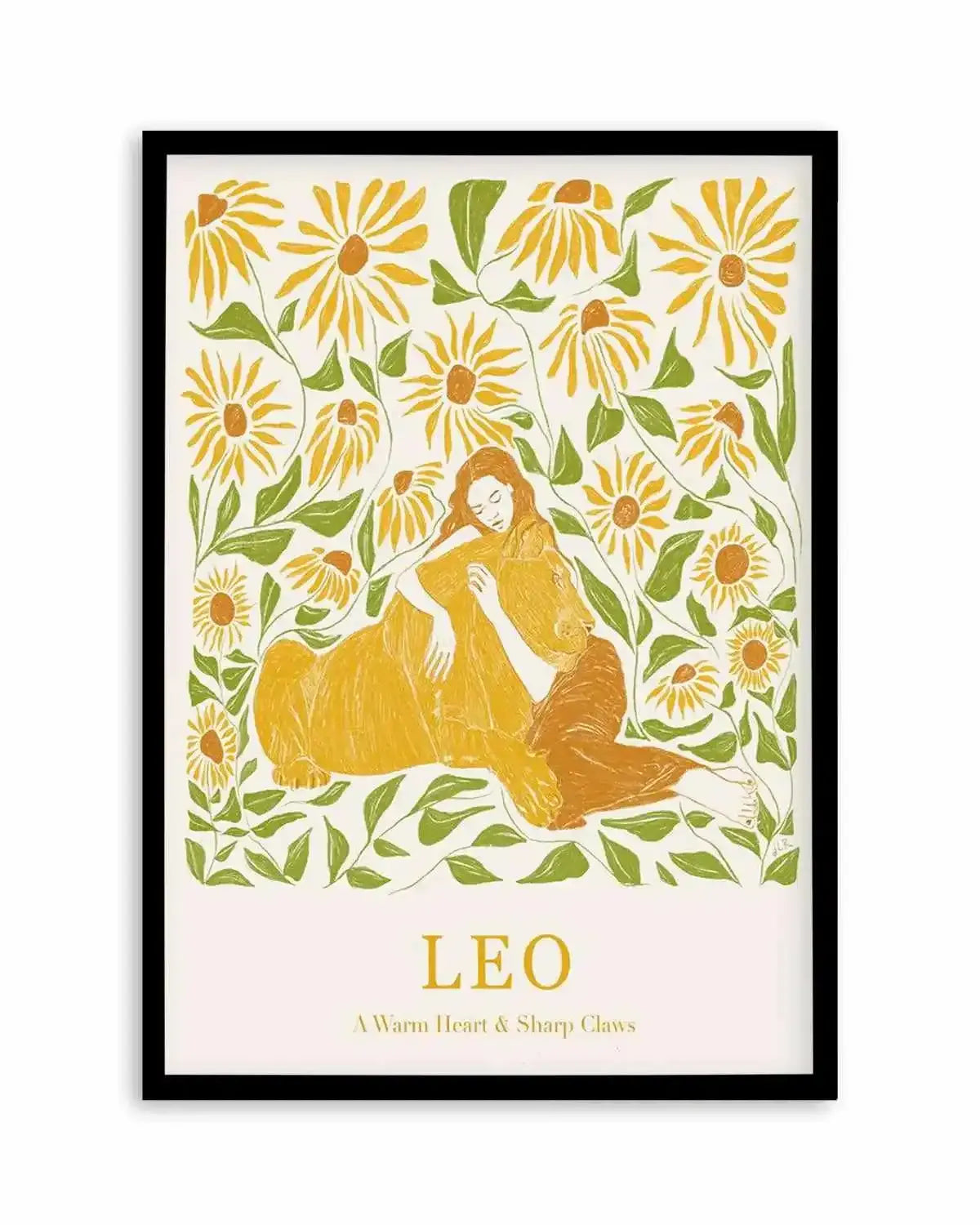Leo By Jenny Liz Rome Art Print from Olive et Oriel where you can shop wallpaper and artworks online