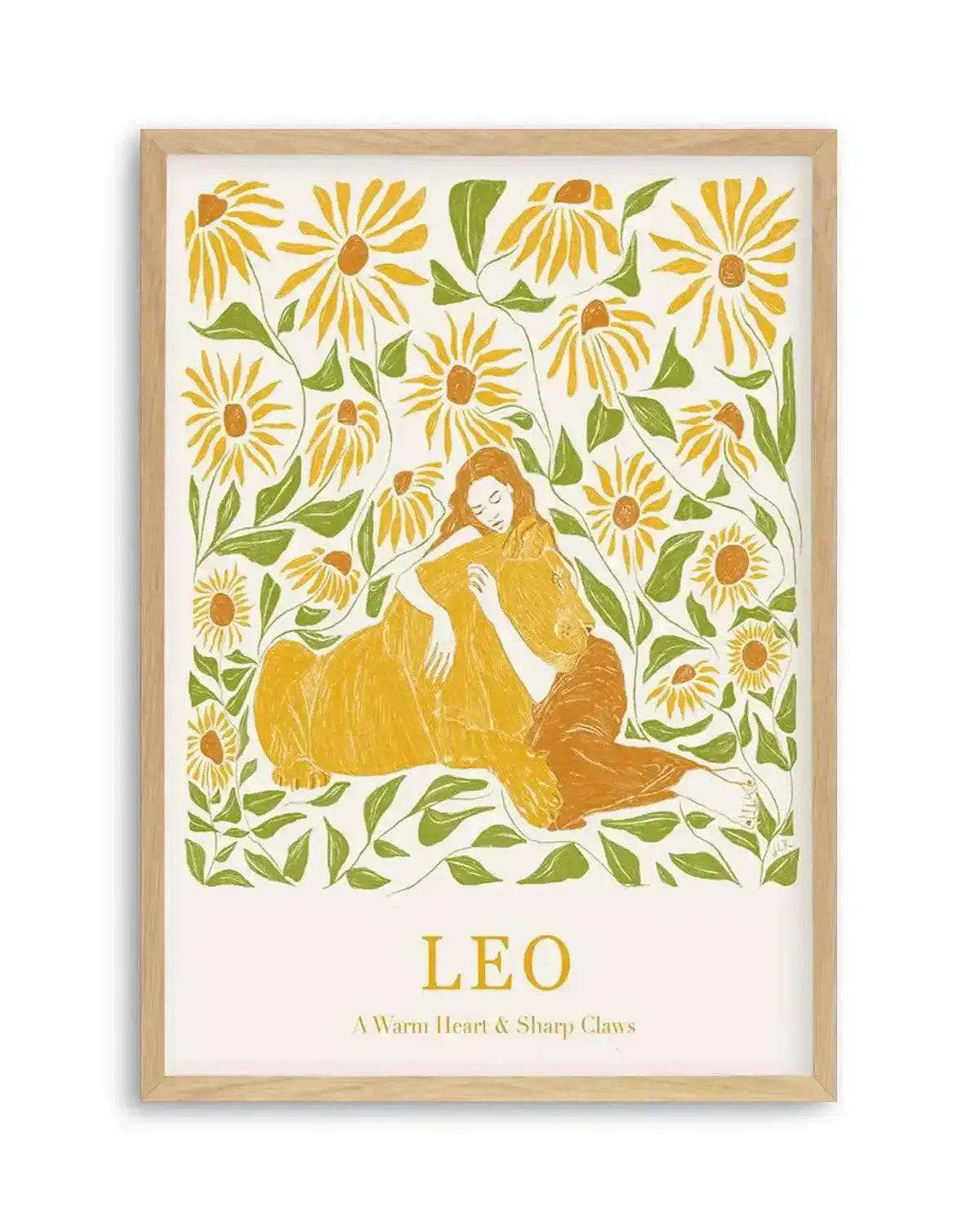 Leo By Jenny Liz Rome Art Print from Olive et Oriel where you can shop wallpaper and artworks online