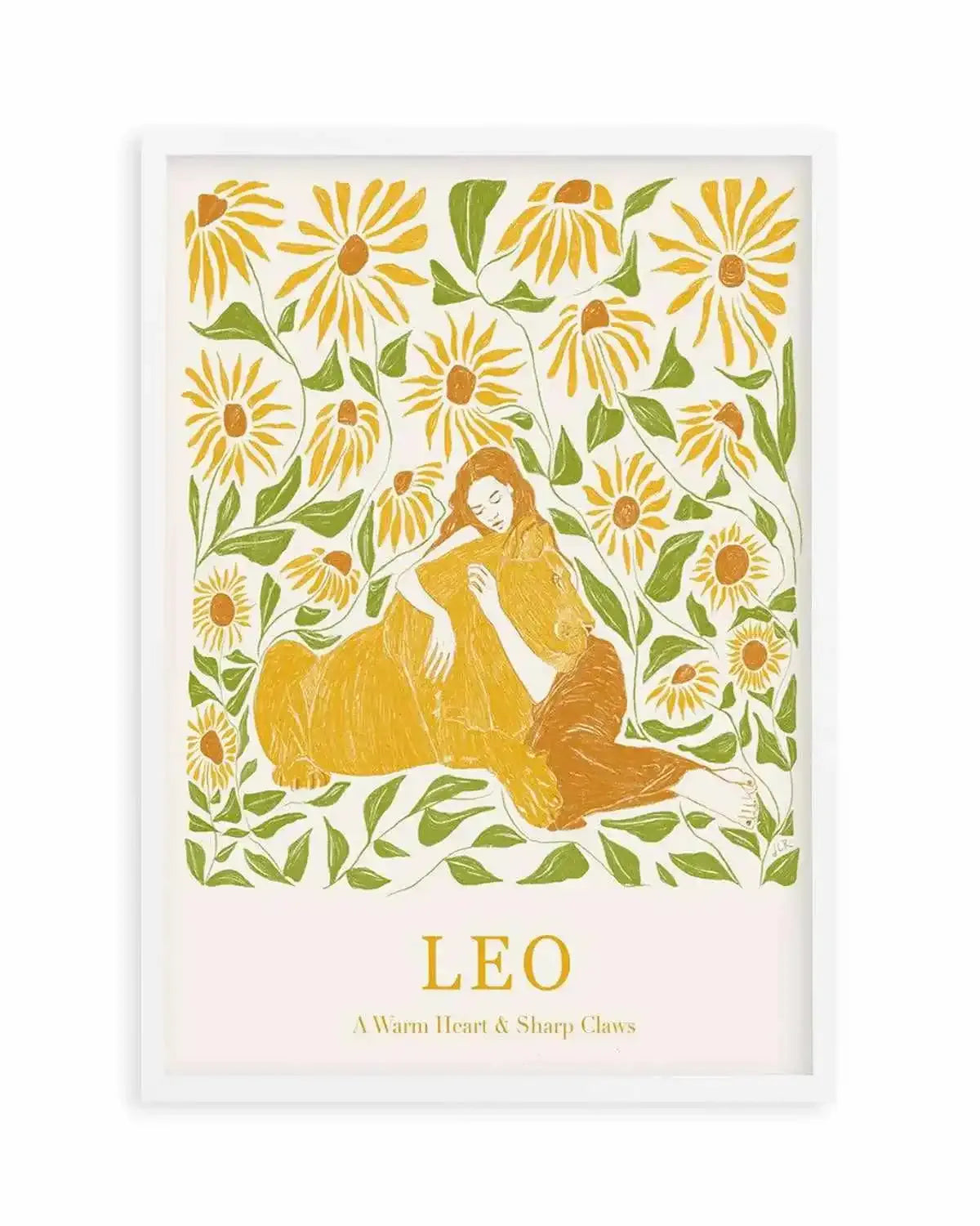 Leo By Jenny Liz Rome Art Print from Olive et Oriel where you can shop wallpaper and artworks online