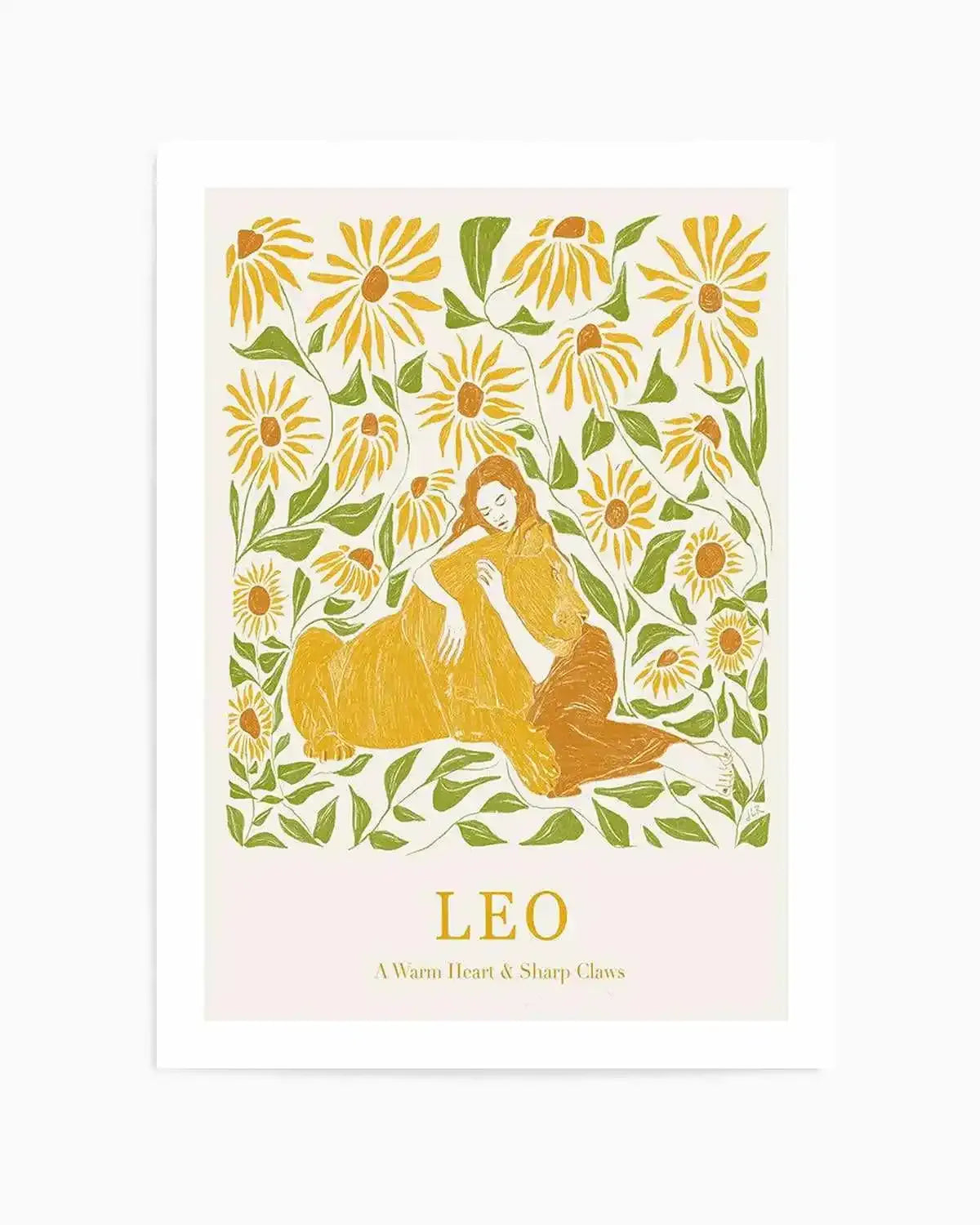 Leo By Jenny Liz Rome Art Print from Olive et Oriel where you can shop wallpaper and artworks online