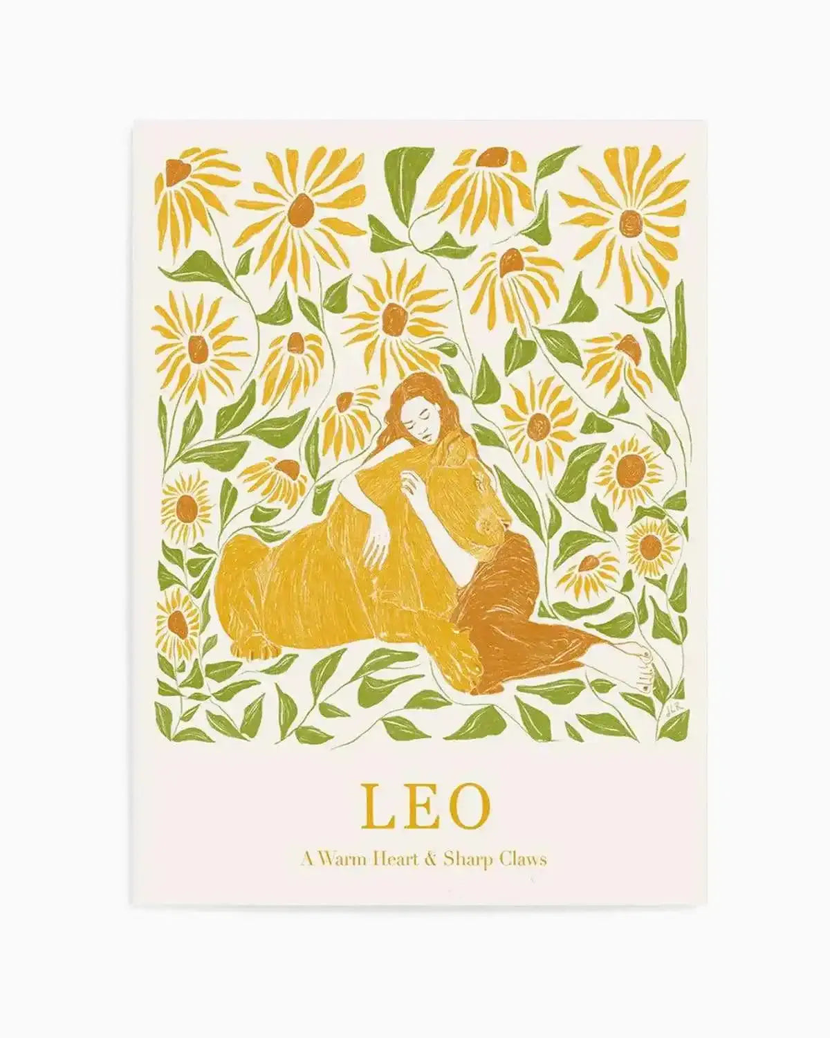 Leo By Jenny Liz Rome Art Print from Olive et Oriel where you can shop wallpaper and artworks online