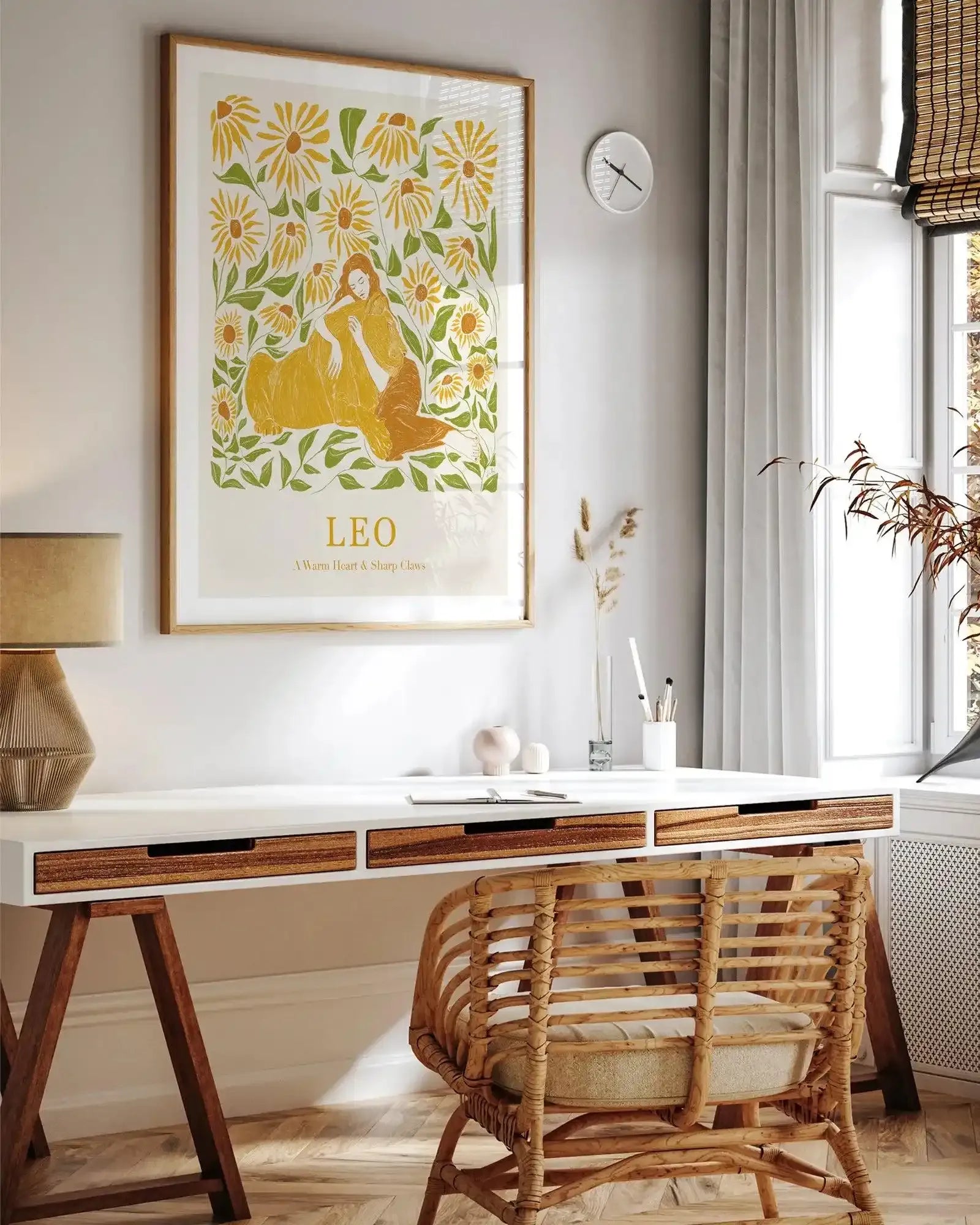 Leo By Jenny Liz Rome Art Print-PRINT-Olive et Oriel-Olive et Oriel-Buy-Australian-Art-Prints-Online-with-Olive-et-Oriel-Your-Artwork-Specialists-Austrailia-Decorate-With-Coastal-Photo-Wall-Art-Prints-From-Our-Beach-House-Artwork-Collection-Fine-Poster-and-Framed-Artwork