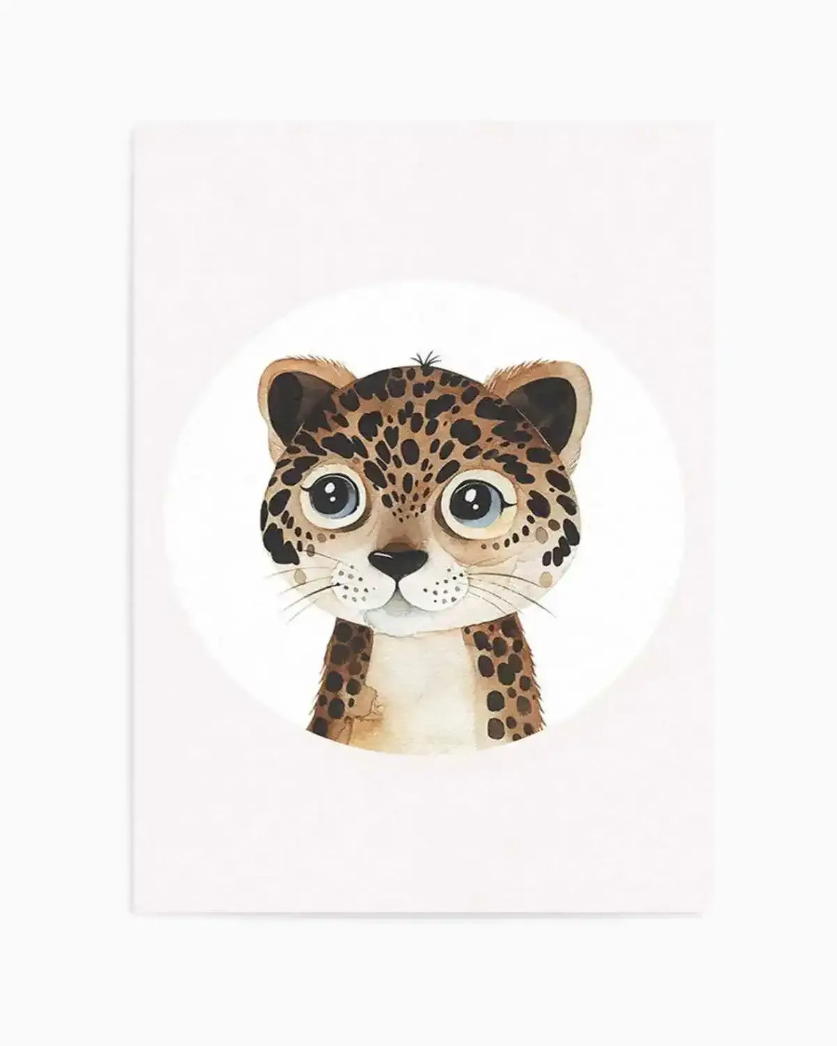 Leopard Art Print from Olive et Oriel where you can shop wallpaper and artworks online