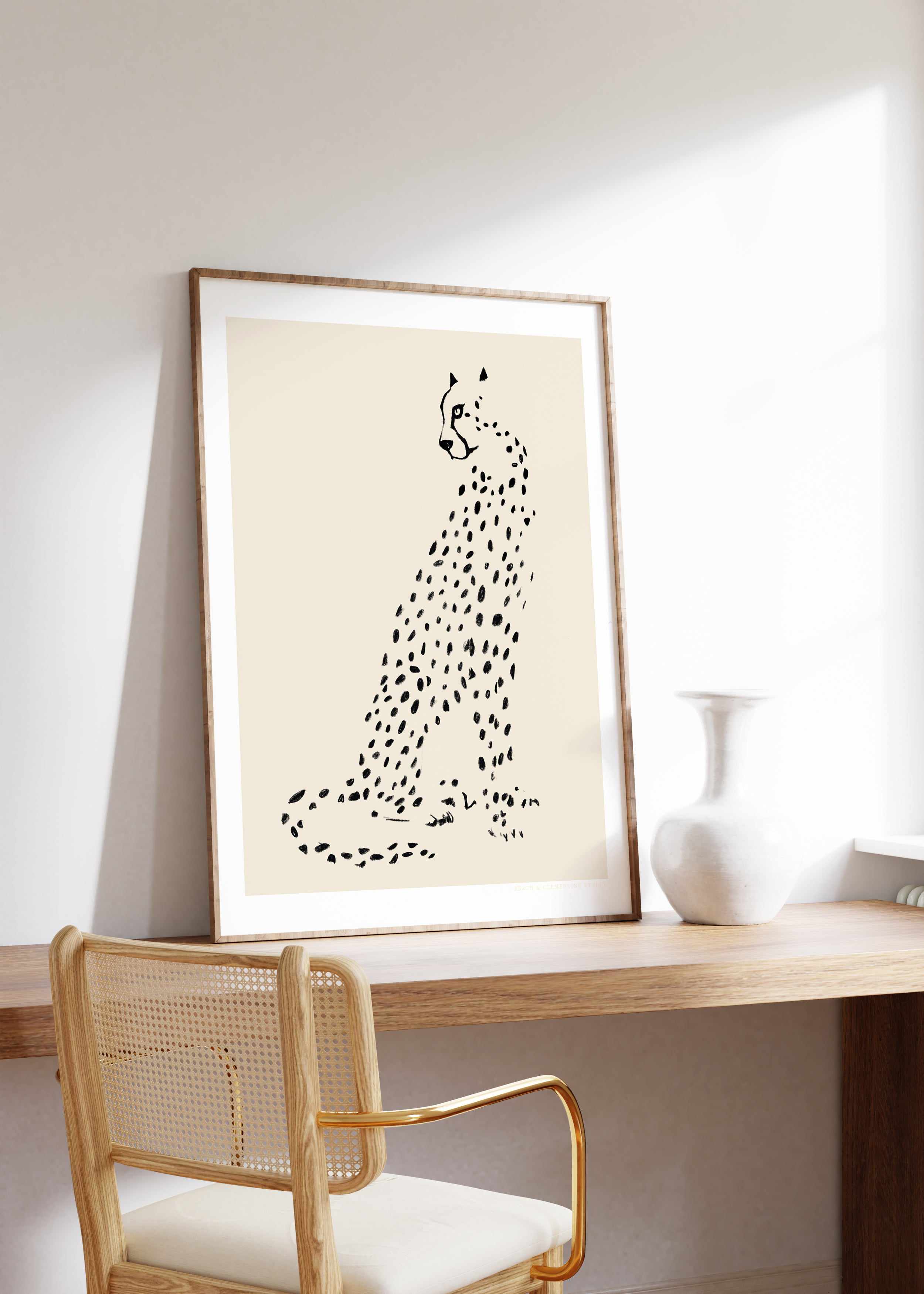 Leopard by Jenny Liz Rome | Art Print