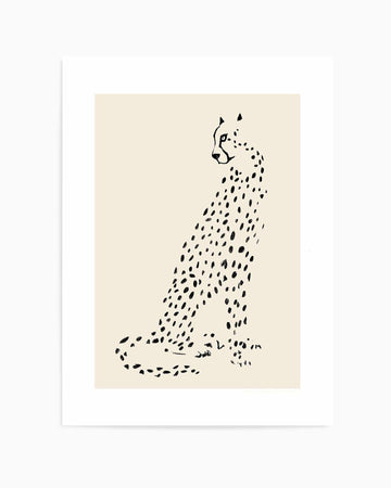 Leopard by Jenny Liz Rome | Art Print from Olive et Oriel where you can shop wallpaper and artworks online