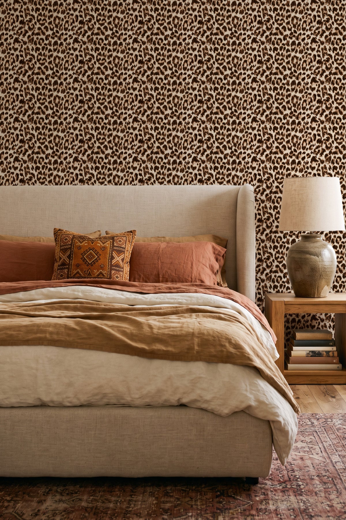Afrika Leopard Print Wallpaper
