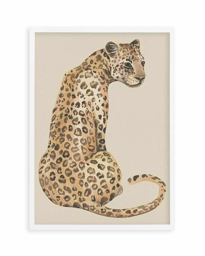 Original Watercolor Painting of leopard  Leopard watercolor, Animal art,  Cat painting