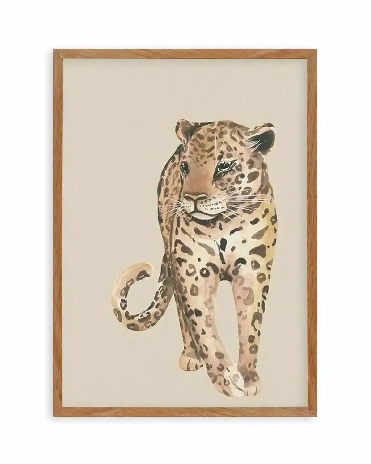 Leopard in Watercolor II Art Print from Olive et Oriel where you can shop wallpaper and artworks online