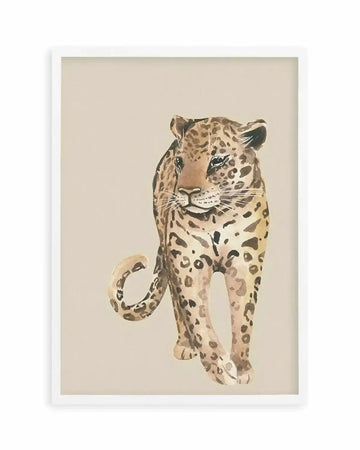 Leopard in Watercolor II Art Print from Olive et Oriel where you can shop wallpaper and artworks online