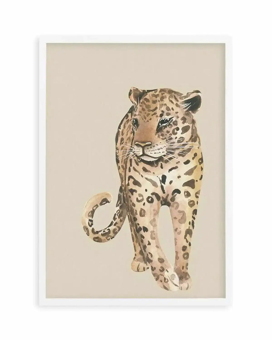 Leopard in Watercolor II Art Print from Olive et Oriel where you can shop wallpaper and artworks online