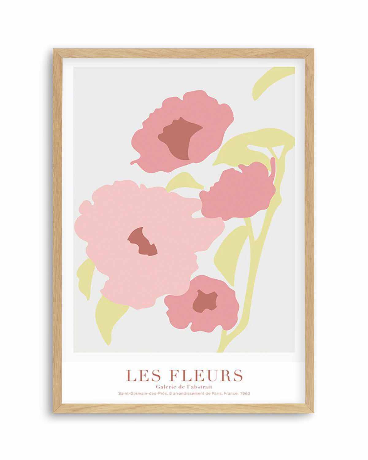 Les Fleurs Art Print