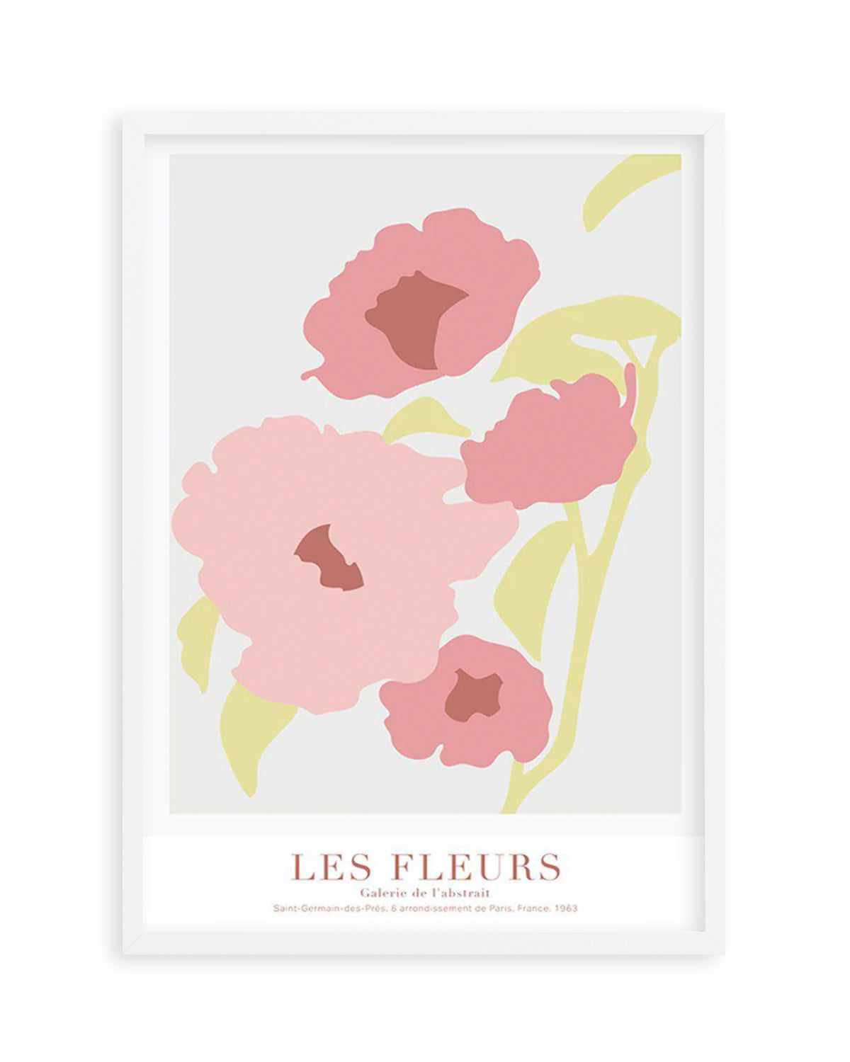 Les Fleurs Art Print