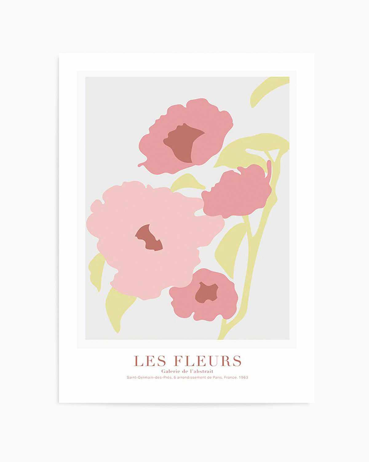 Les Fleurs Art Print