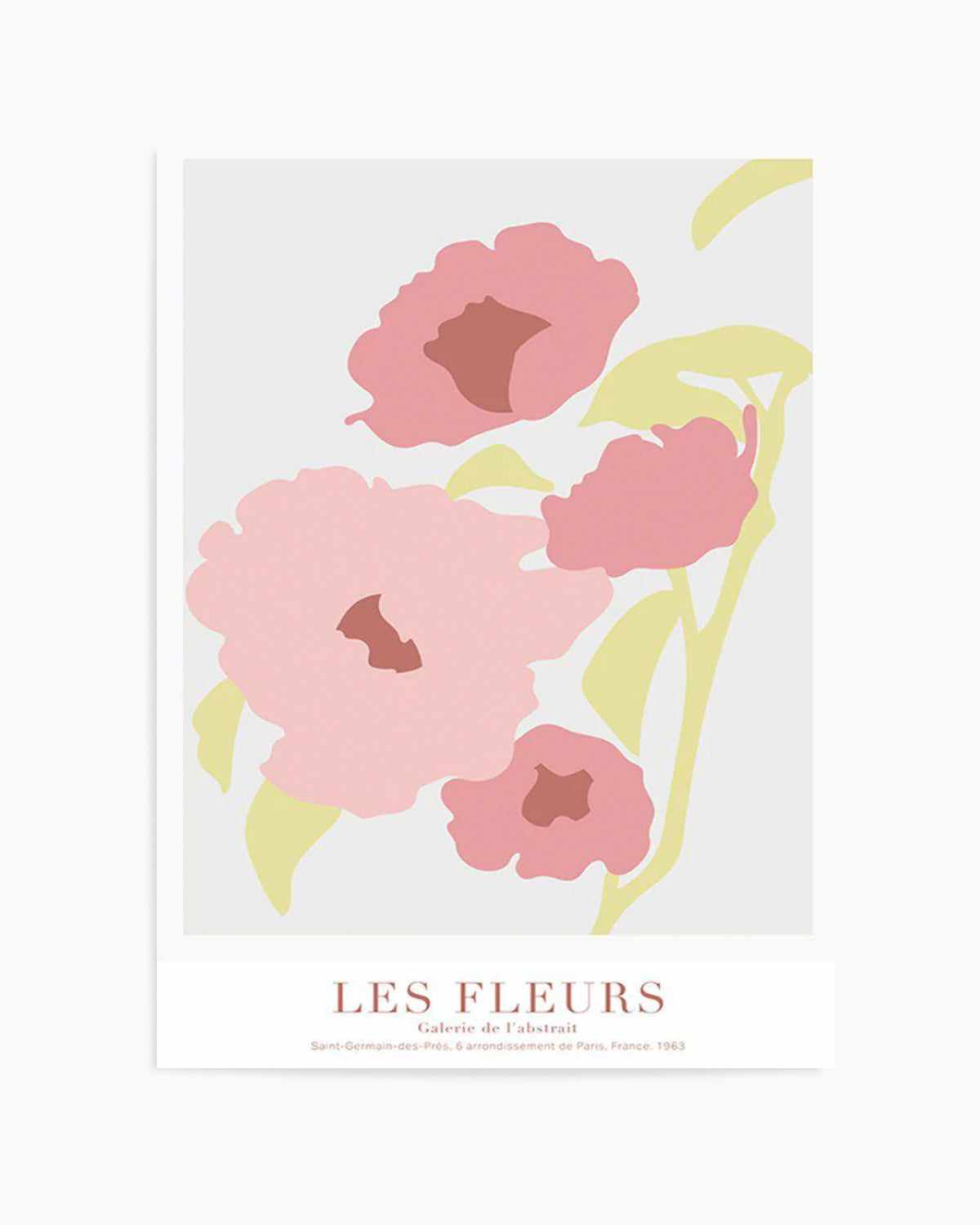 Les Fleurs Art Print