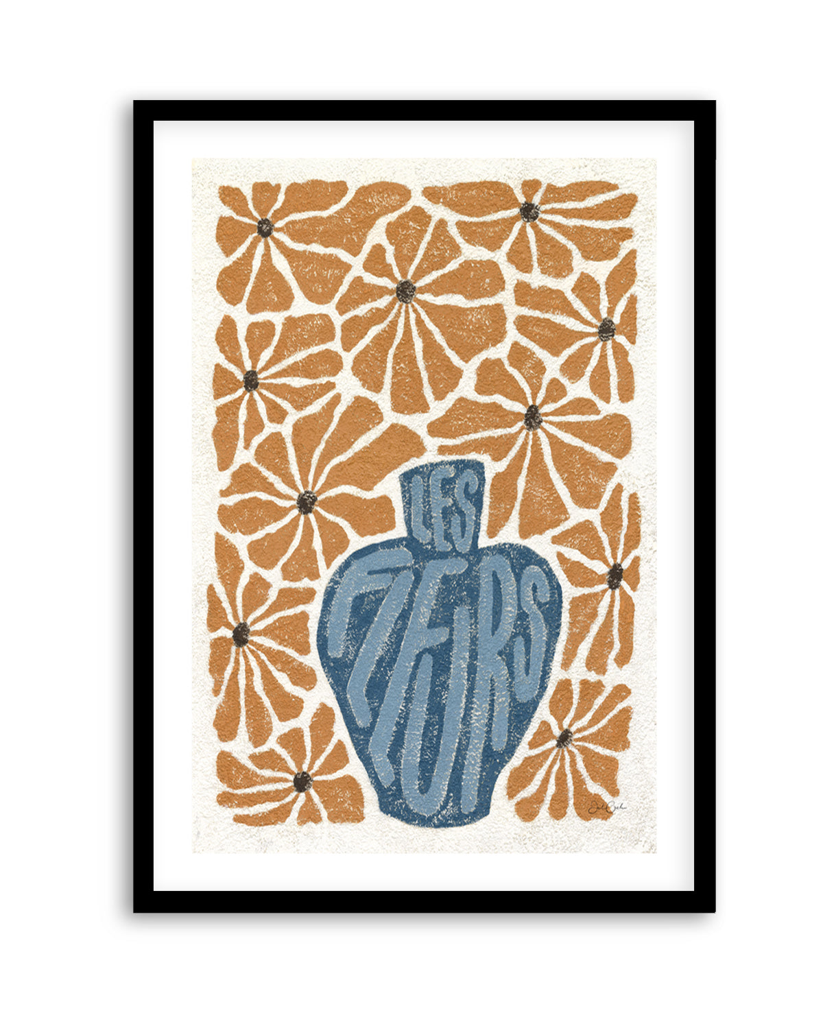 Les Fleurs l by Julie Celina | Art Print from Olive et Oriel where you can shop wallpaper and artworks online