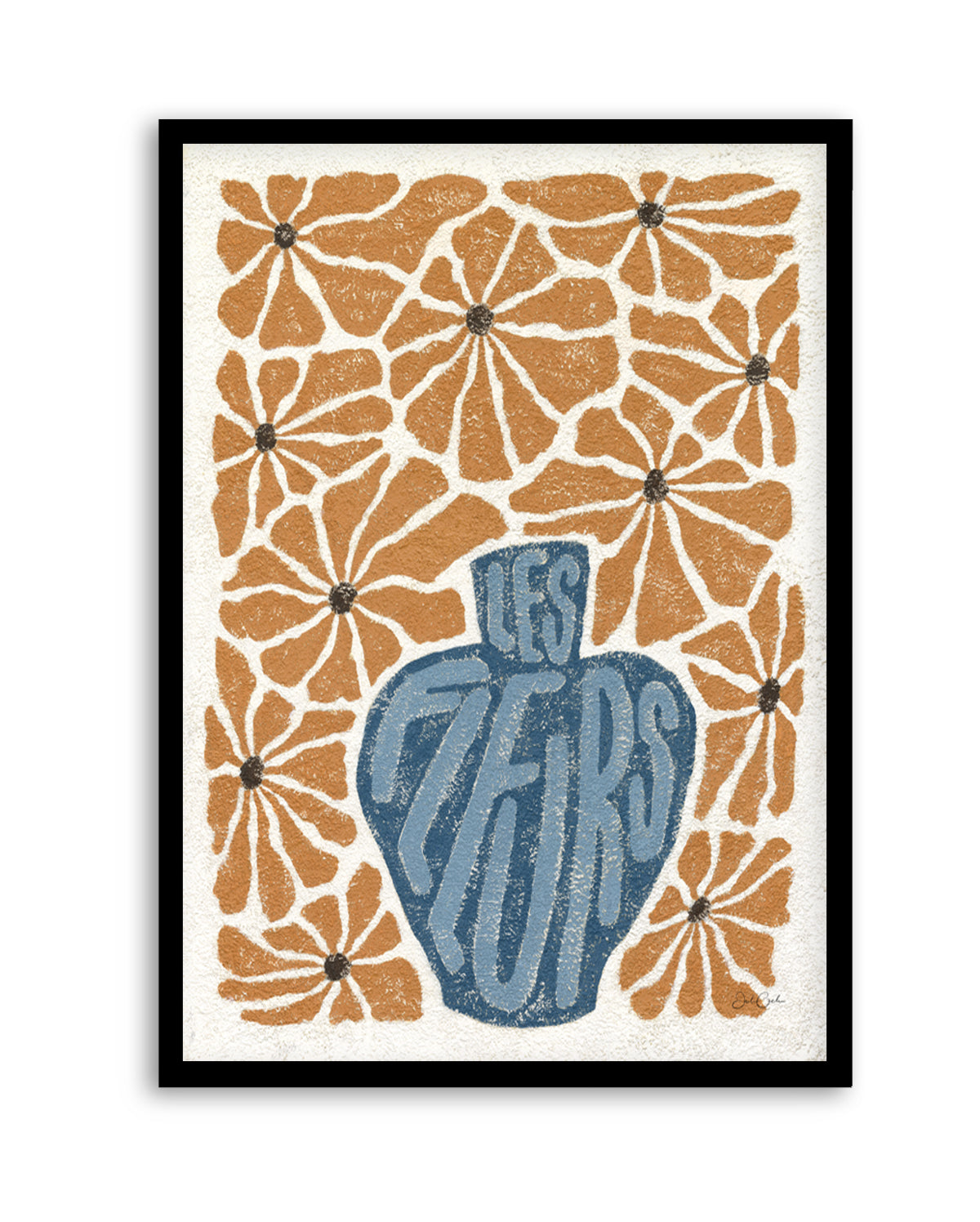 Les Fleurs l by Julie Celina | Art Print from Olive et Oriel where you can shop wallpaper and artworks online