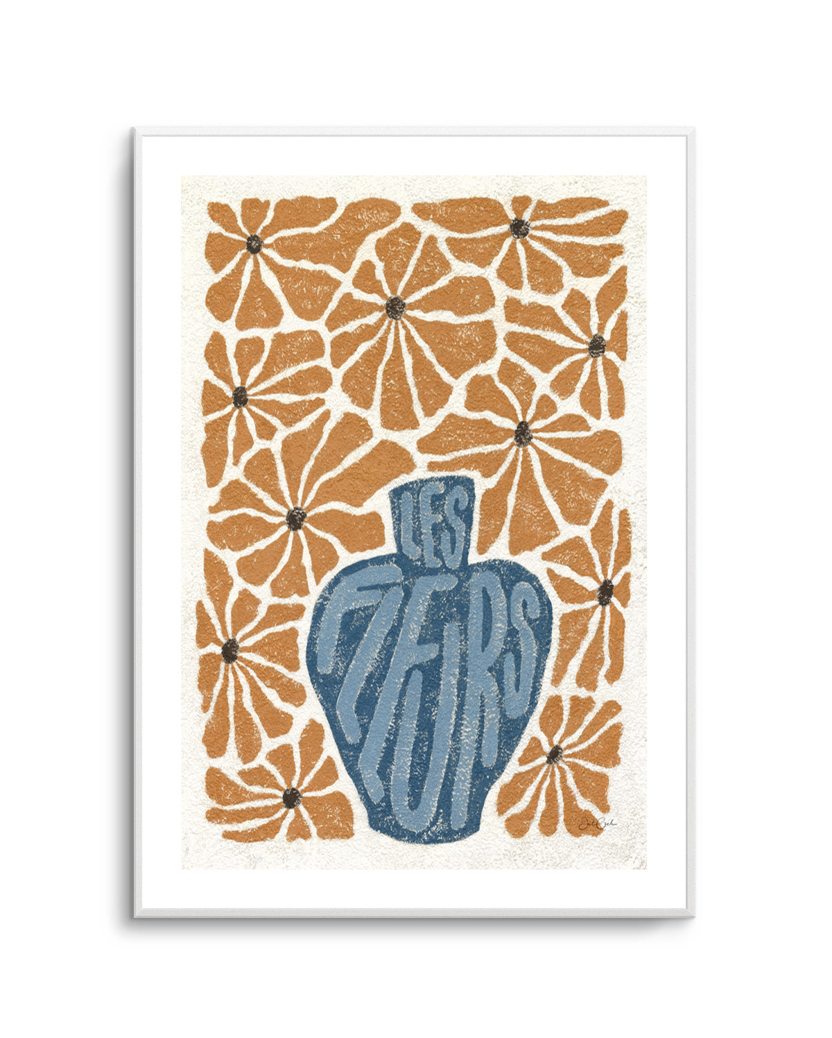 Les Fleurs l by Julie Celina | Art Print from Olive et Oriel where you can shop wallpaper and artworks online