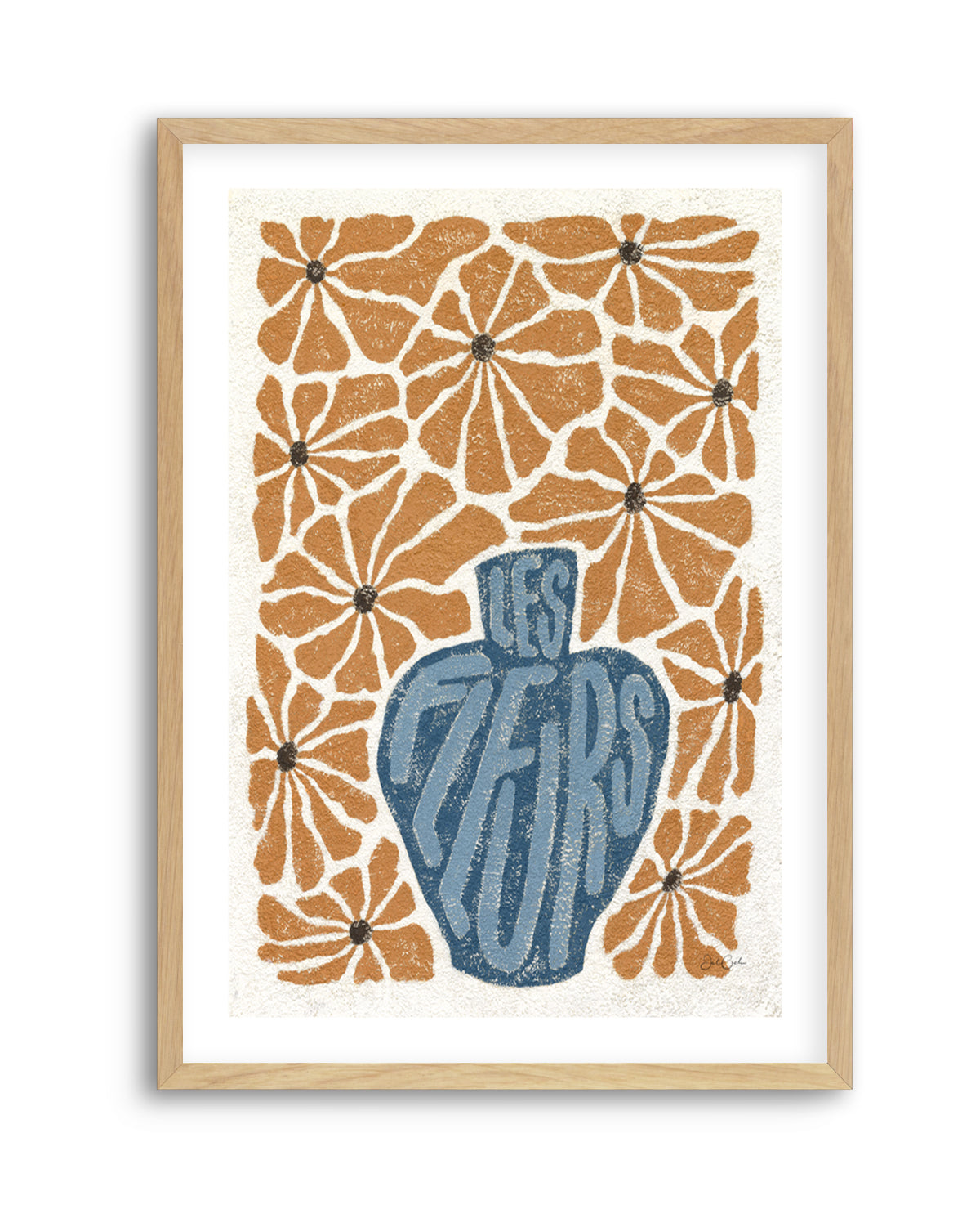 Les Fleurs l by Julie Celina | Art Print from Olive et Oriel where you can shop wallpaper and artworks online