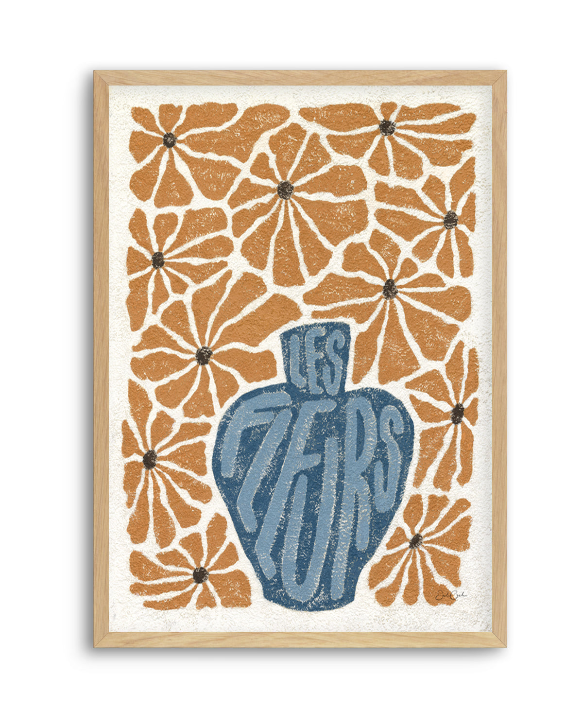 Les Fleurs l by Julie Celina | Art Print from Olive et Oriel where you can shop wallpaper and artworks online