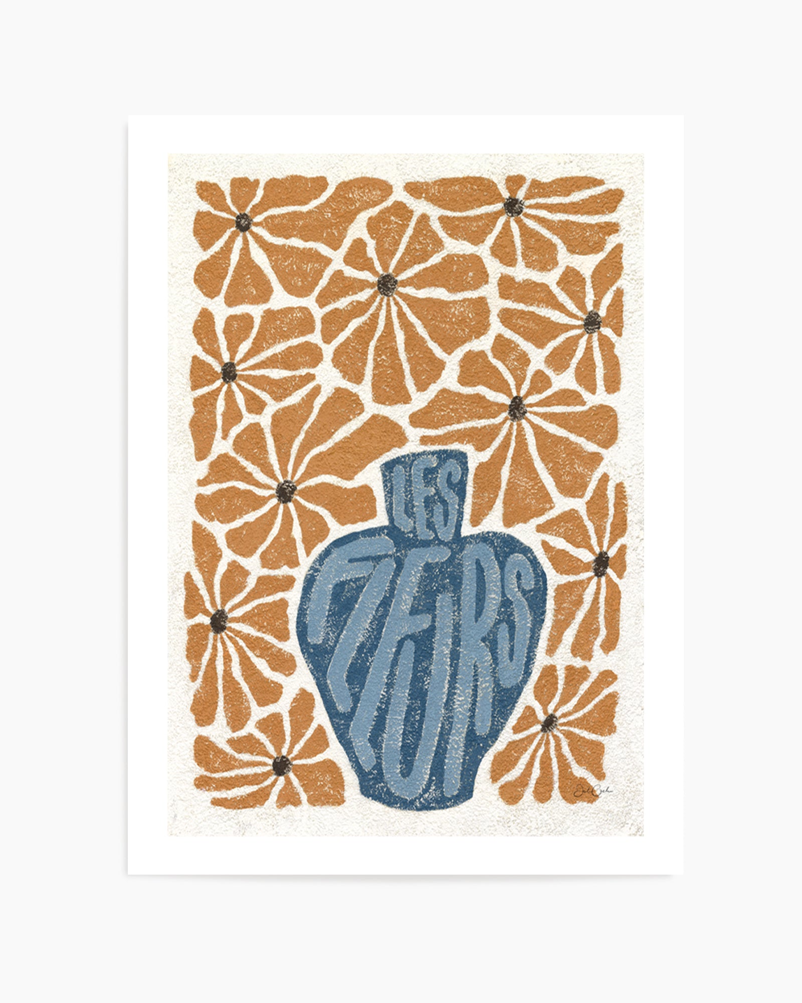 Les Fleurs l by Julie Celina | Art Print from Olive et Oriel where you can shop wallpaper and artworks online