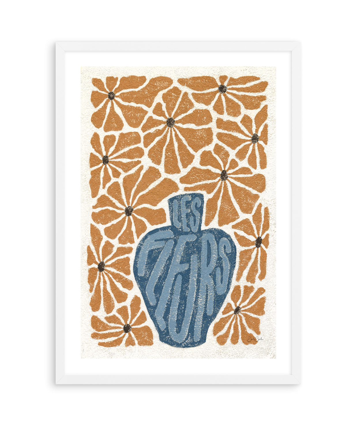 Les Fleurs l by Julie Celina | Art Print from Olive et Oriel where you can shop wallpaper and artworks online