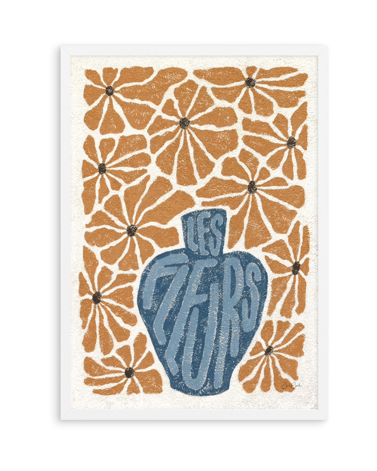 Les Fleurs l by Julie Celina | Art Print from Olive et Oriel where you can shop wallpaper and artworks online