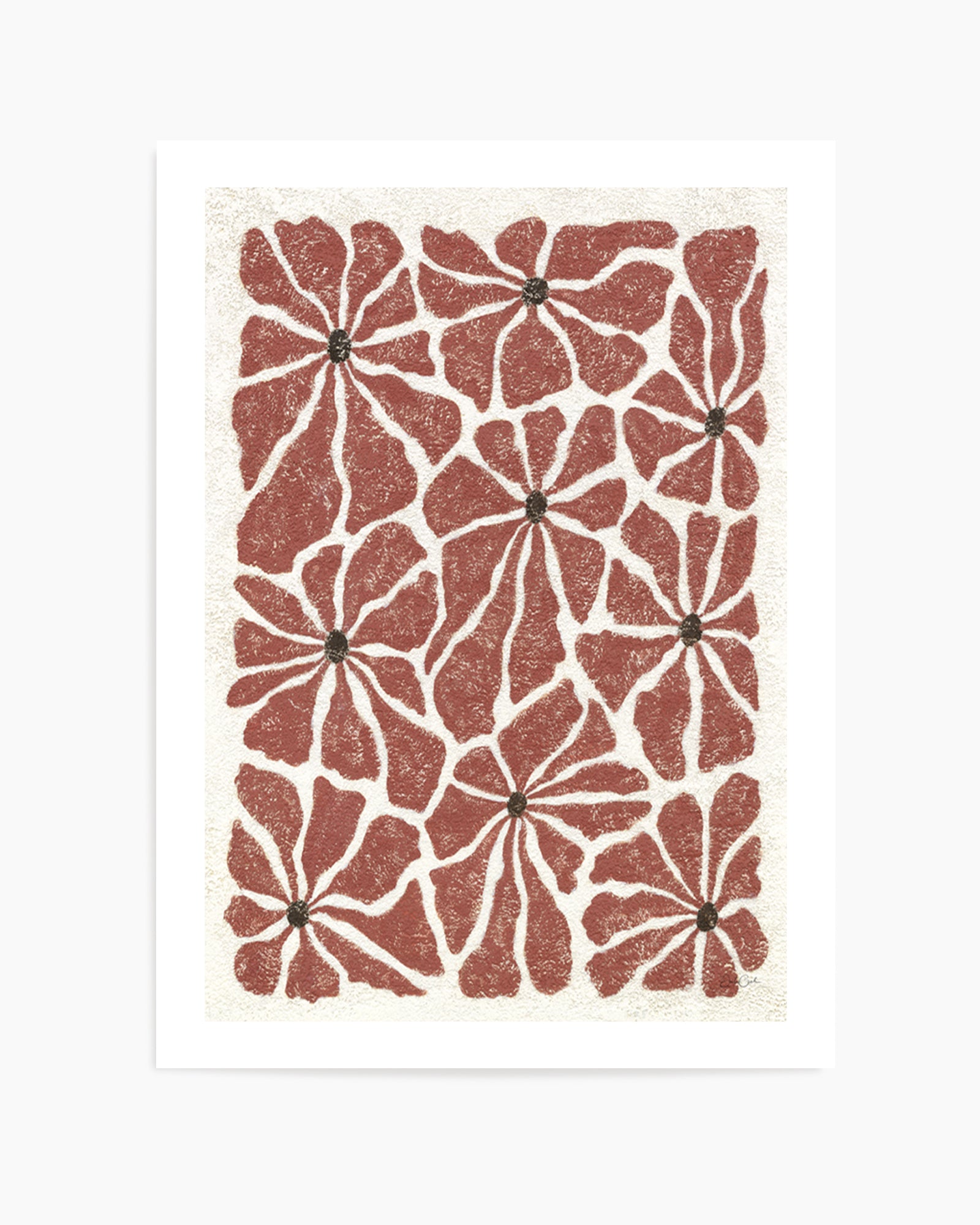 Les Fleurs lI by Julie Celina | Art Print from Olive et Oriel where you can shop wallpaper and artworks online