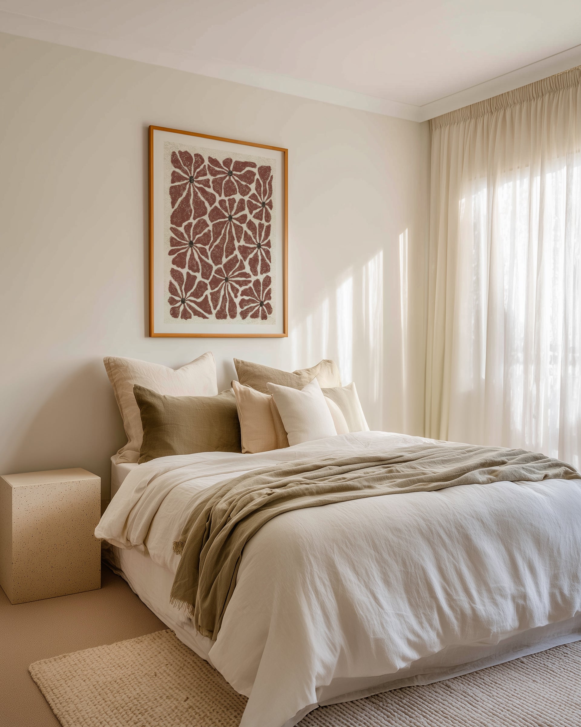 Les Fleurs lI by Julie Celina | Art Print from Olive et Oriel where you can shop wallpaper and artworks online