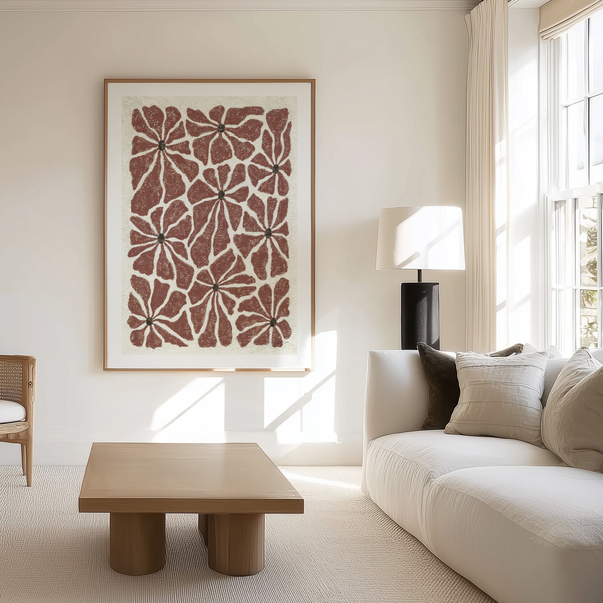 Les Fleurs lI by Julie Celina | Art Print from Olive et Oriel where you can shop wallpaper and artworks online