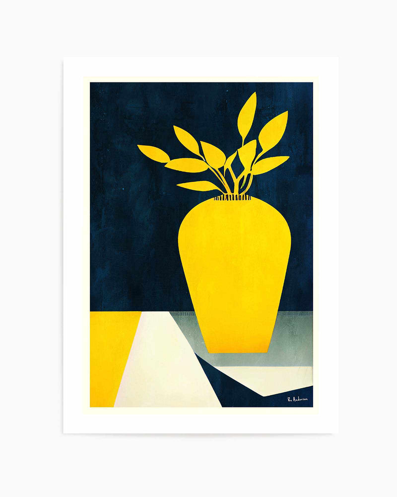 Les Fleurs Jaunes by Bo Anderson | Art Print