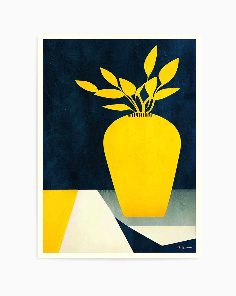 Les Fleurs Jaunes by Bo Anderson | Art Print