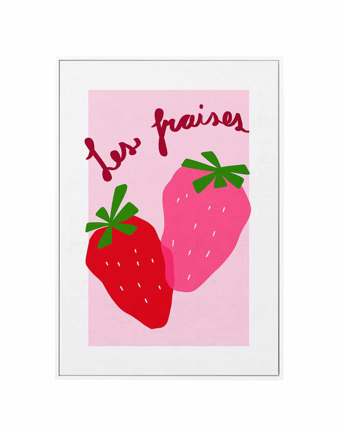 Les Fraises By Athene Fritsch | Framed Canvas Art Print