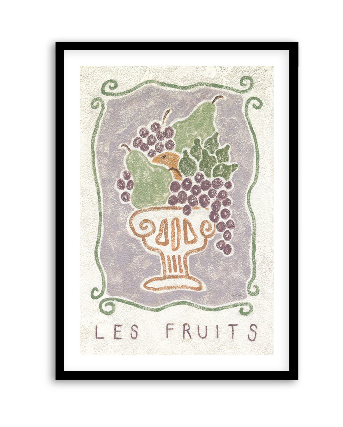 Les Fruits by Julie Celina | Art Print from Olive et Oriel where you can shop wallpaper and artworks online