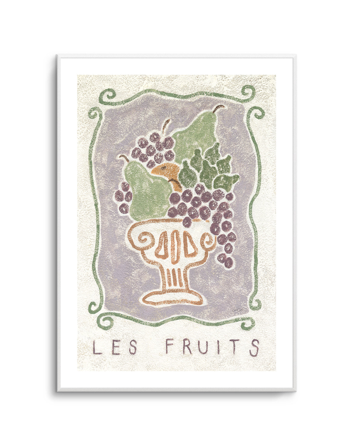 Les Fruits by Julie Celina | Art Print from Olive et Oriel where you can shop wallpaper and artworks online