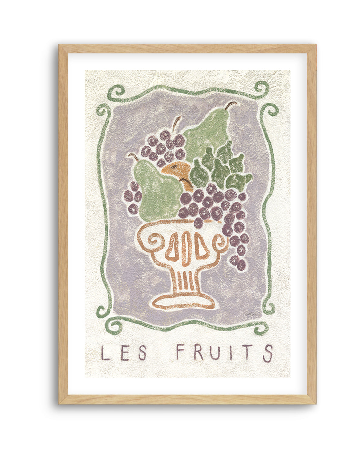 Les Fruits by Julie Celina | Art Print from Olive et Oriel where you can shop wallpaper and artworks online