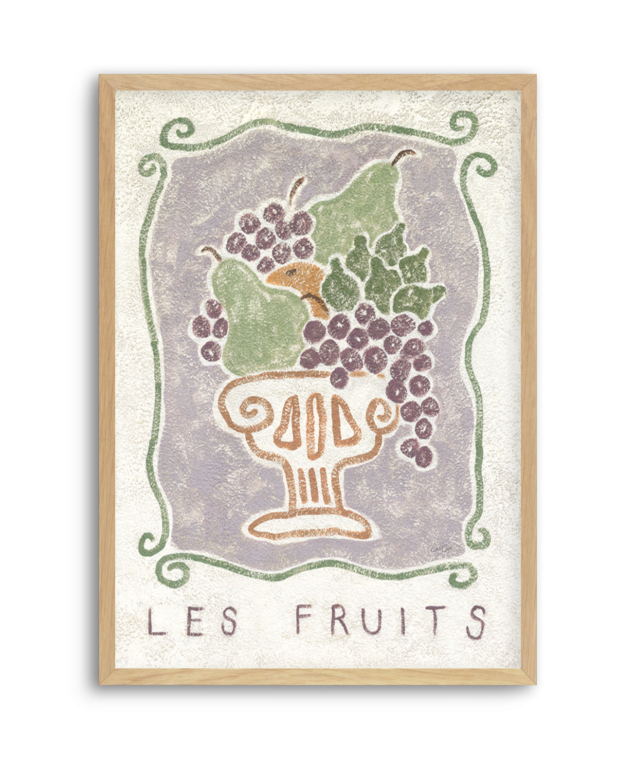 Les Fruits by Julie Celina | Art Print from Olive et Oriel where you can shop wallpaper and artworks online