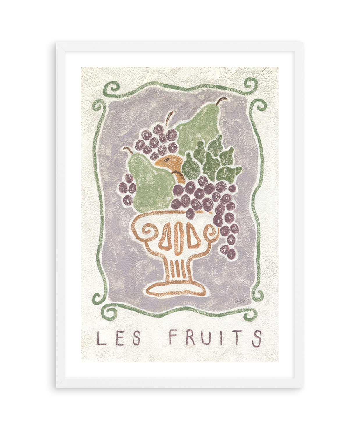 Les Fruits by Julie Celina | Art Print from Olive et Oriel where you can shop wallpaper and artworks online