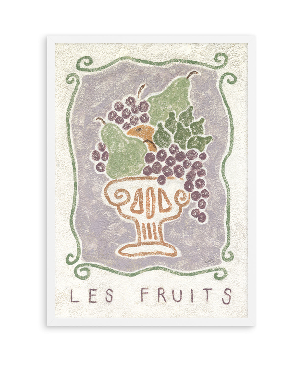 Les Fruits by Julie Celina | Art Print from Olive et Oriel where you can shop wallpaper and artworks online