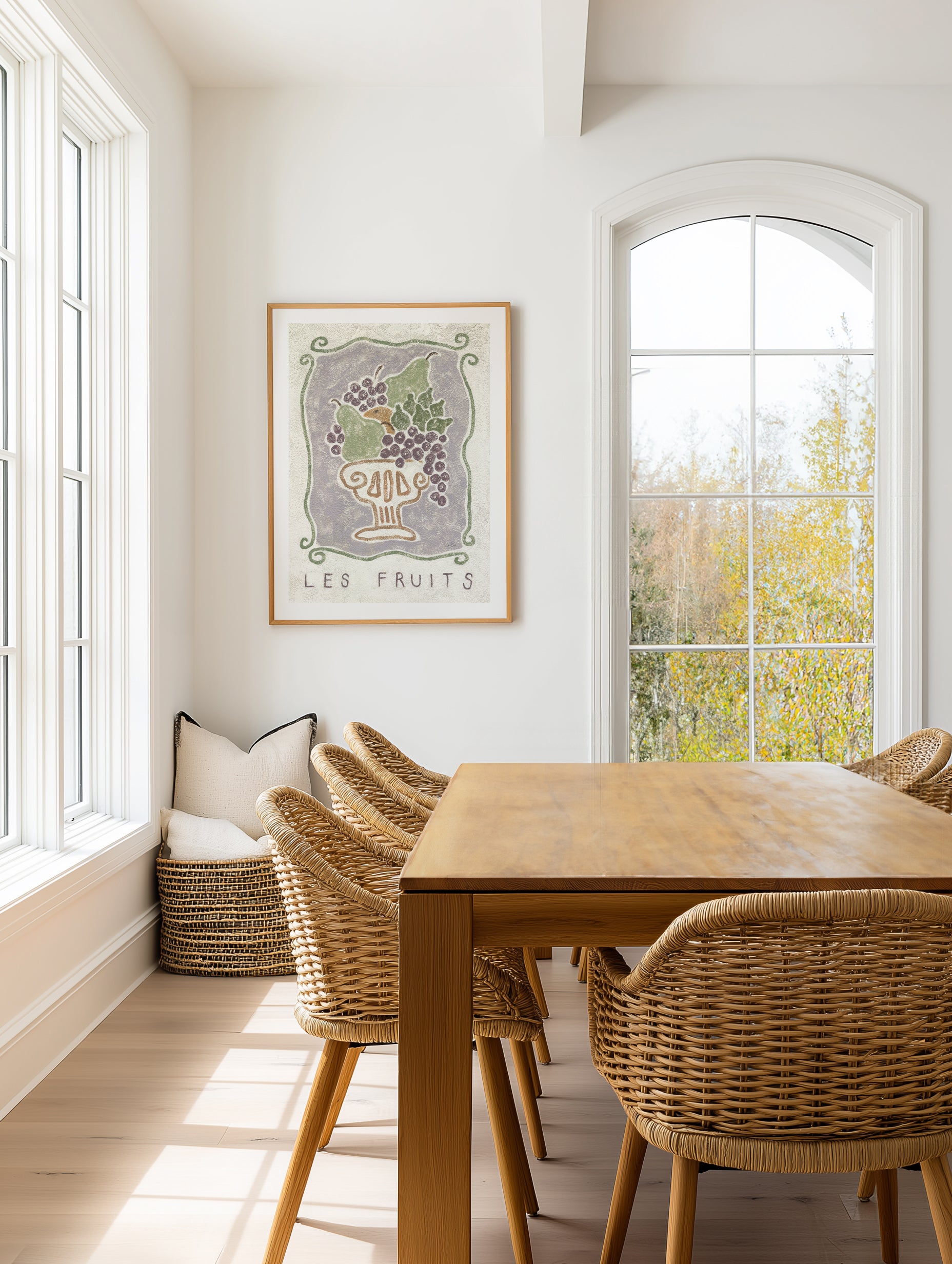 Les Fruits by Julie Celina | Art Print from Olive et Oriel where you can shop wallpaper and artworks online