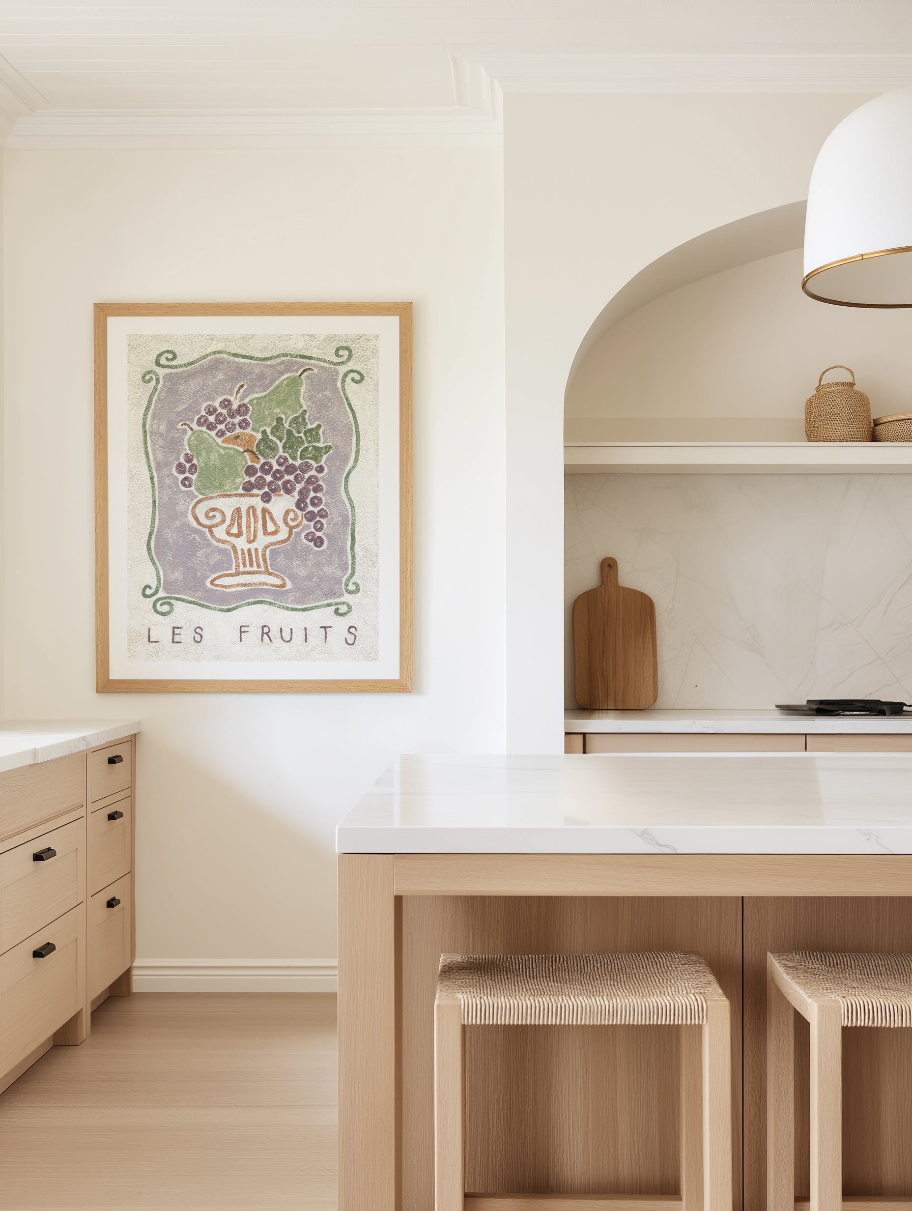 Les Fruits by Julie Celina | Art Print from Olive et Oriel where you can shop wallpaper and artworks online