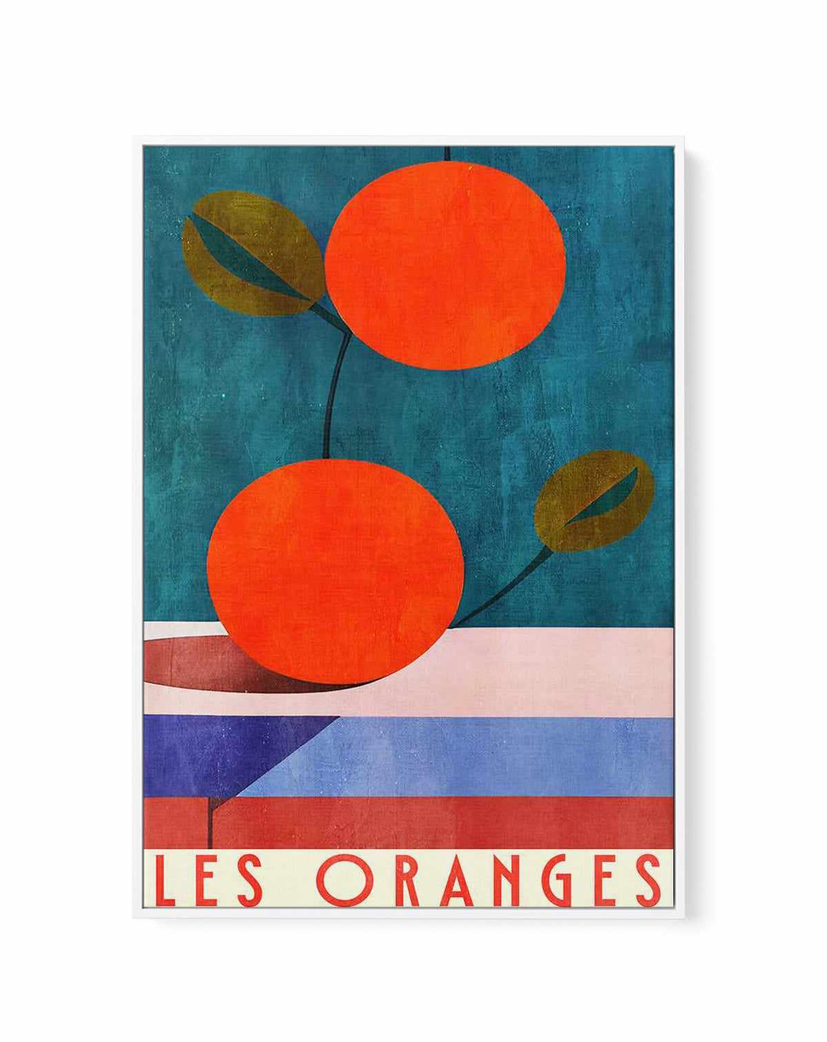 Les Oranges By Bo Anderson | Framed Canvas Art Print from Olive et Oriel where you can shop wallpaper and artworks online