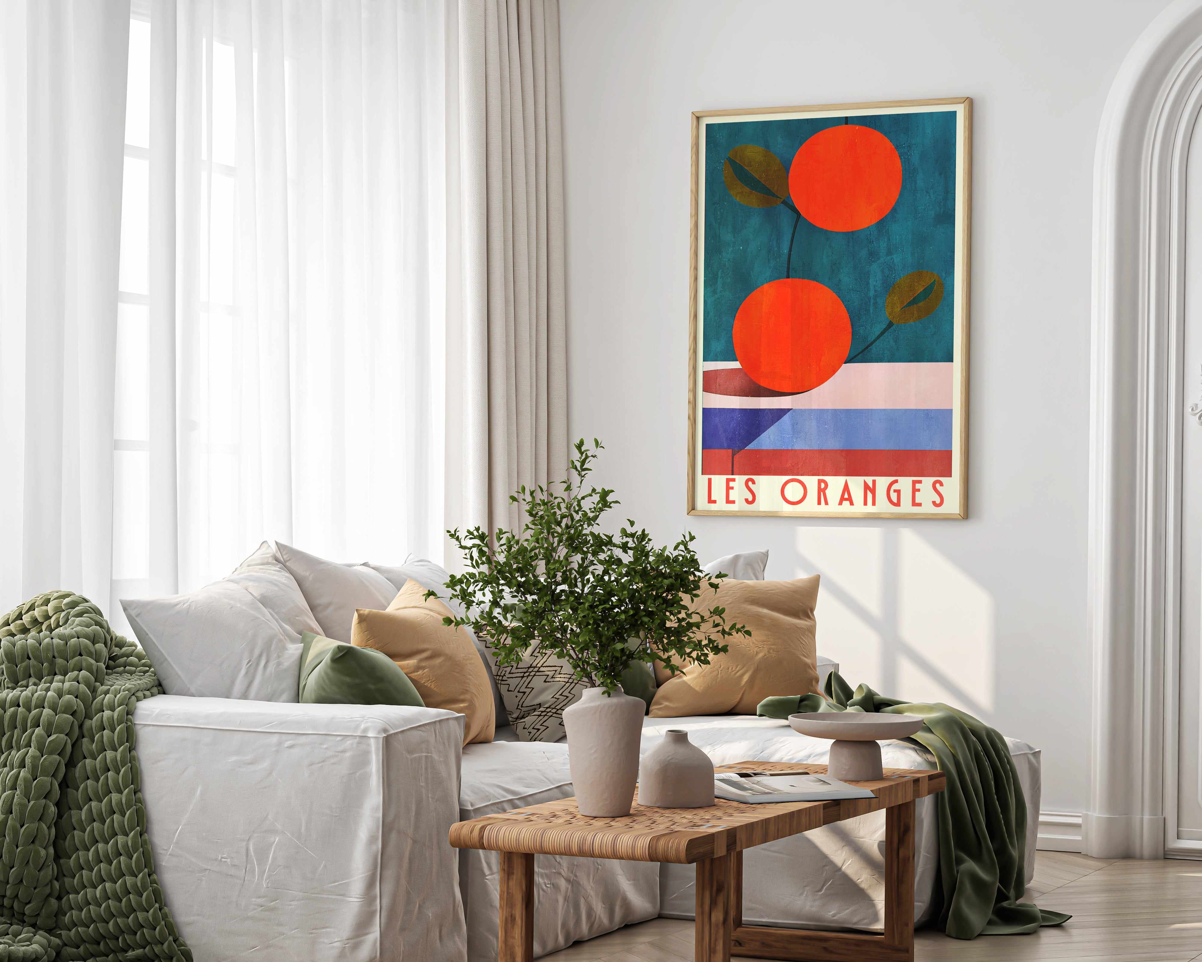 Les Oranges By Bo Anderson | Art Print