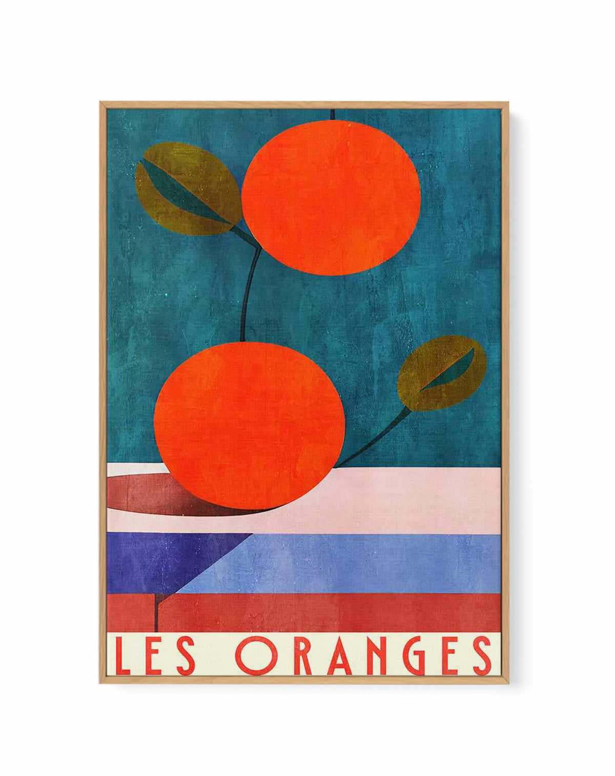 Les Oranges By Bo Anderson | Framed Canvas Art Print from Olive et Oriel where you can shop wallpaper and artworks online