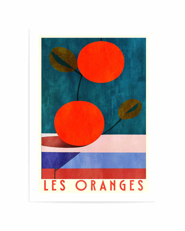 Les Oranges By Bo Anderson | Art Print from Olive et Oriel where you can shop wallpaper and artworks online