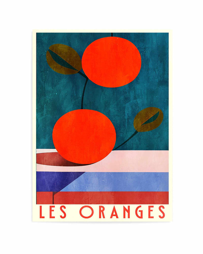 Les Oranges By Bo Anderson | Art Print