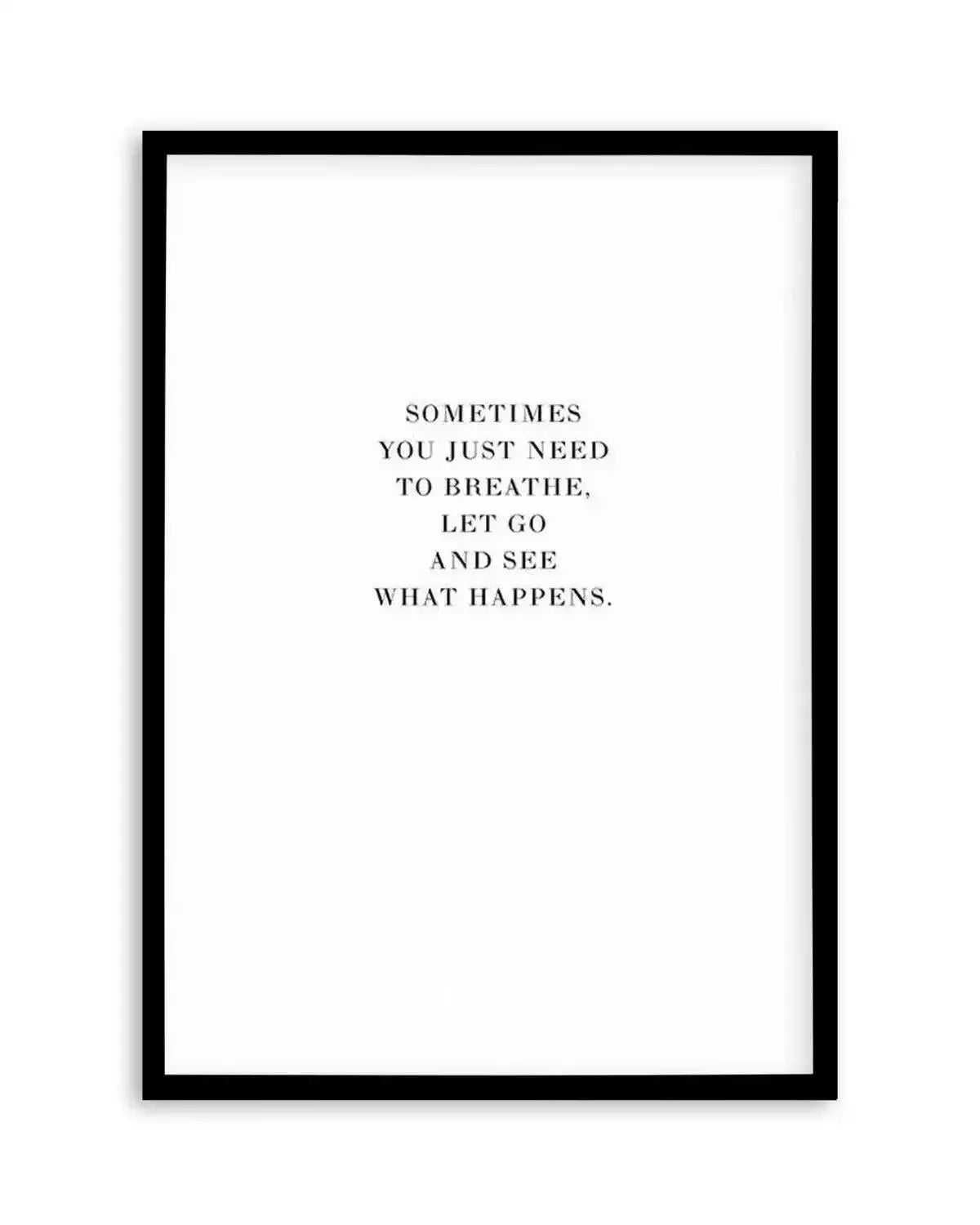 Let Go Art Print from Olive et Oriel where you can shop wallpaper and artworks online