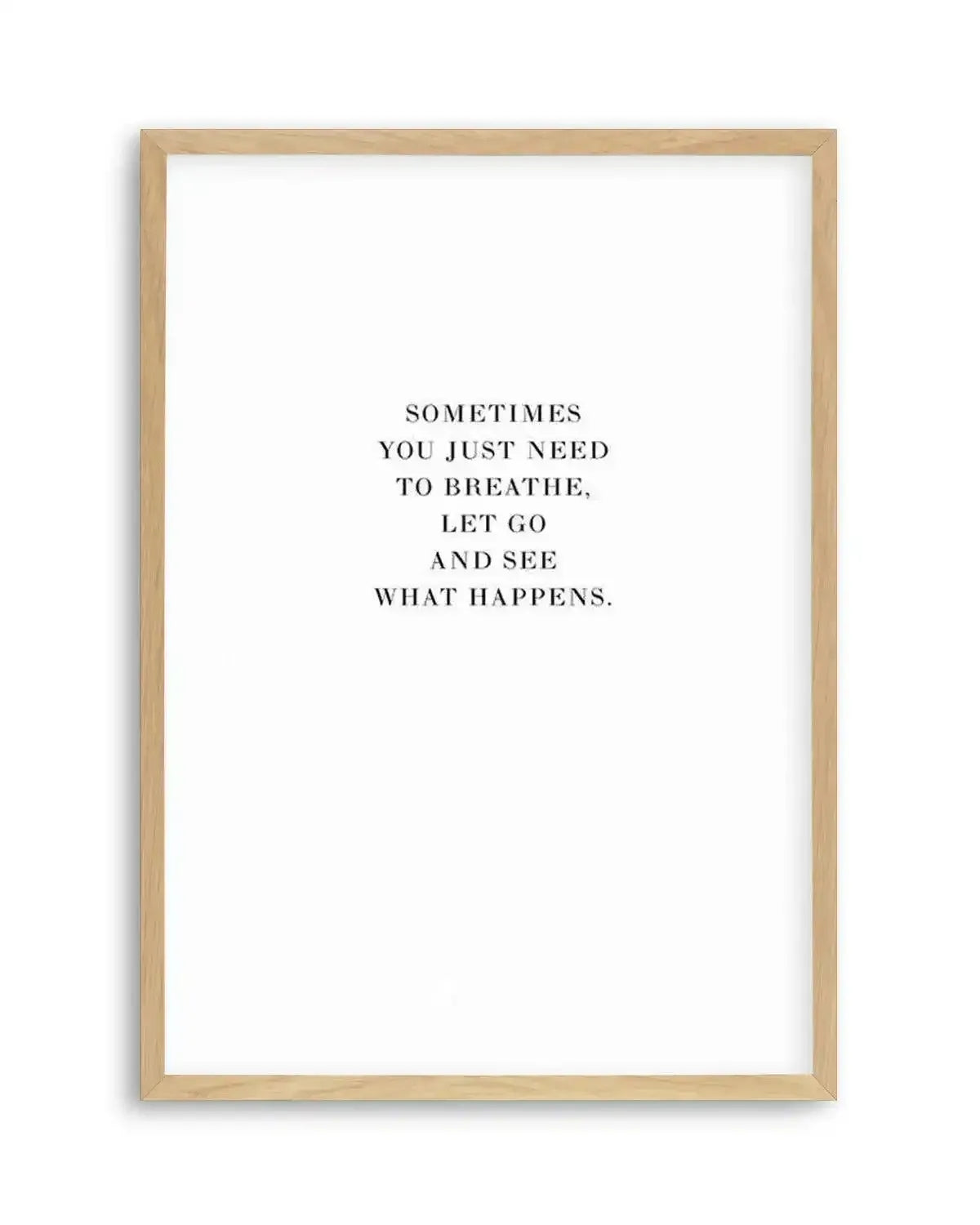 Let Go Art Print from Olive et Oriel where you can shop wallpaper and artworks online