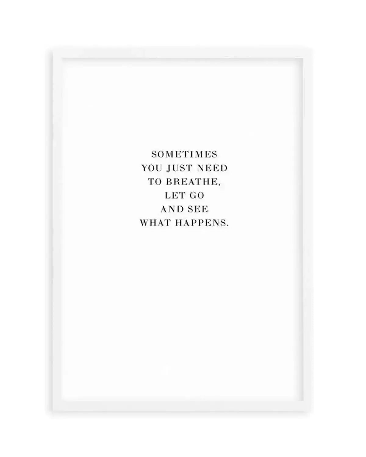 Let Go Art Print from Olive et Oriel where you can shop wallpaper and artworks online