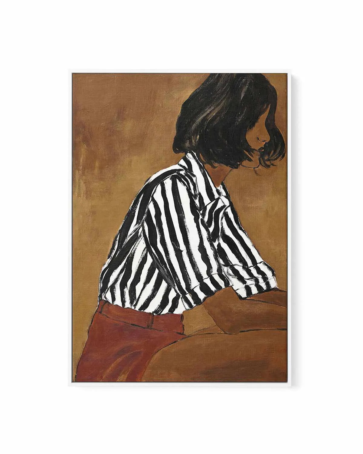 Let It Go by Design Fabrikken | Framed Canvas Art Print from Olive et Oriel where you can shop wallpaper and artworks online